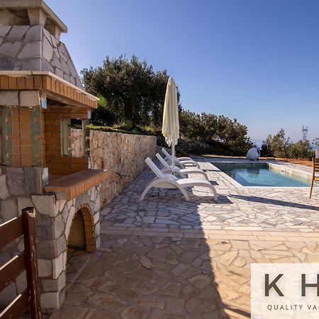 Skoumas Villa Surrounded By Olive Trees! Vlachata 외부 사진