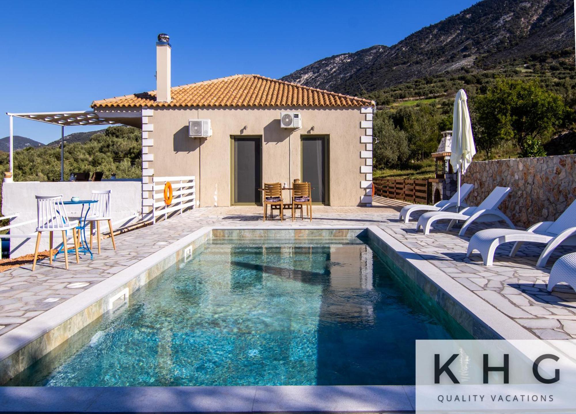 Skoumas Villa Surrounded By Olive Trees! Vlachata 외부 사진