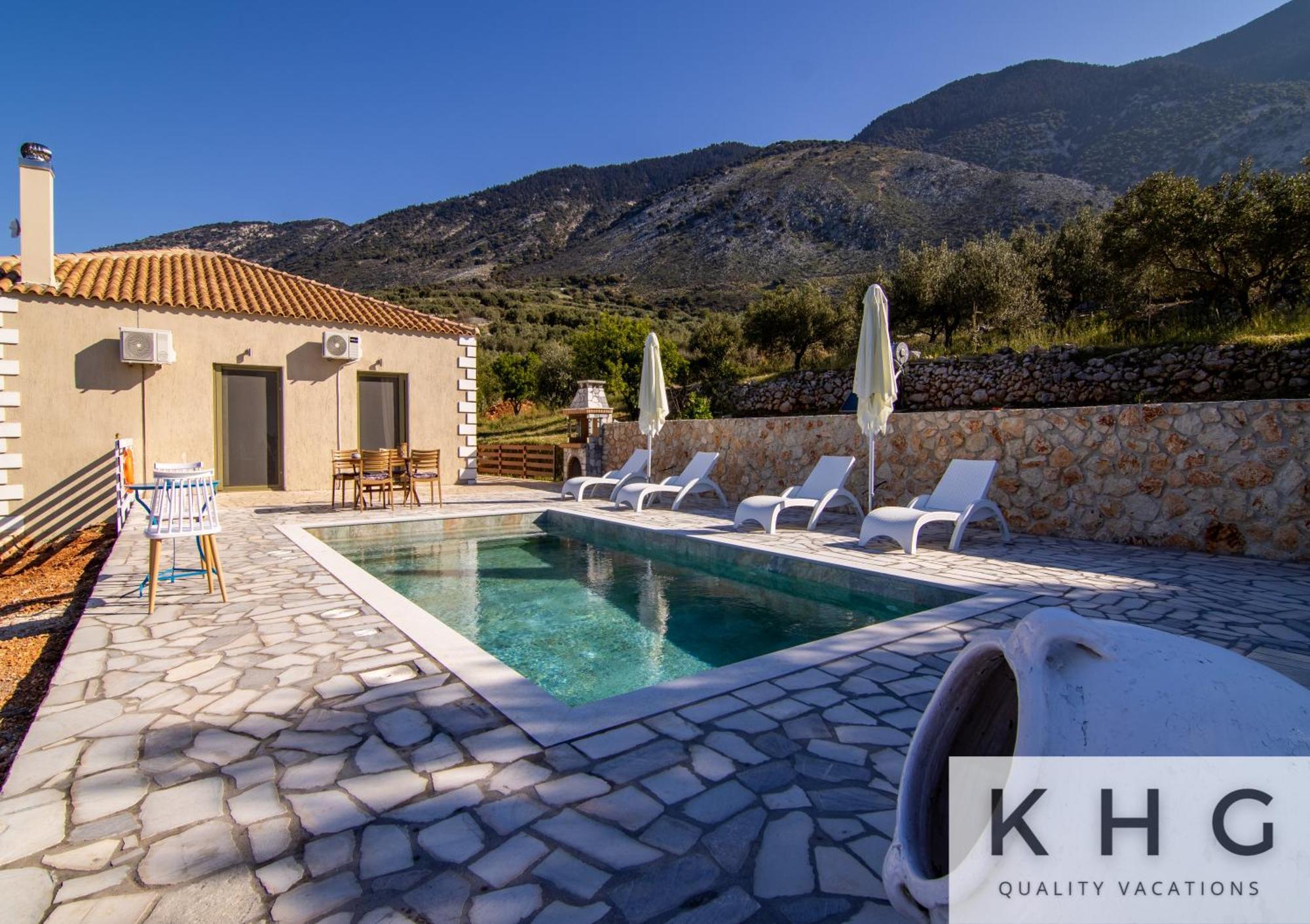 Skoumas Villa Surrounded By Olive Trees! Vlachata 외부 사진