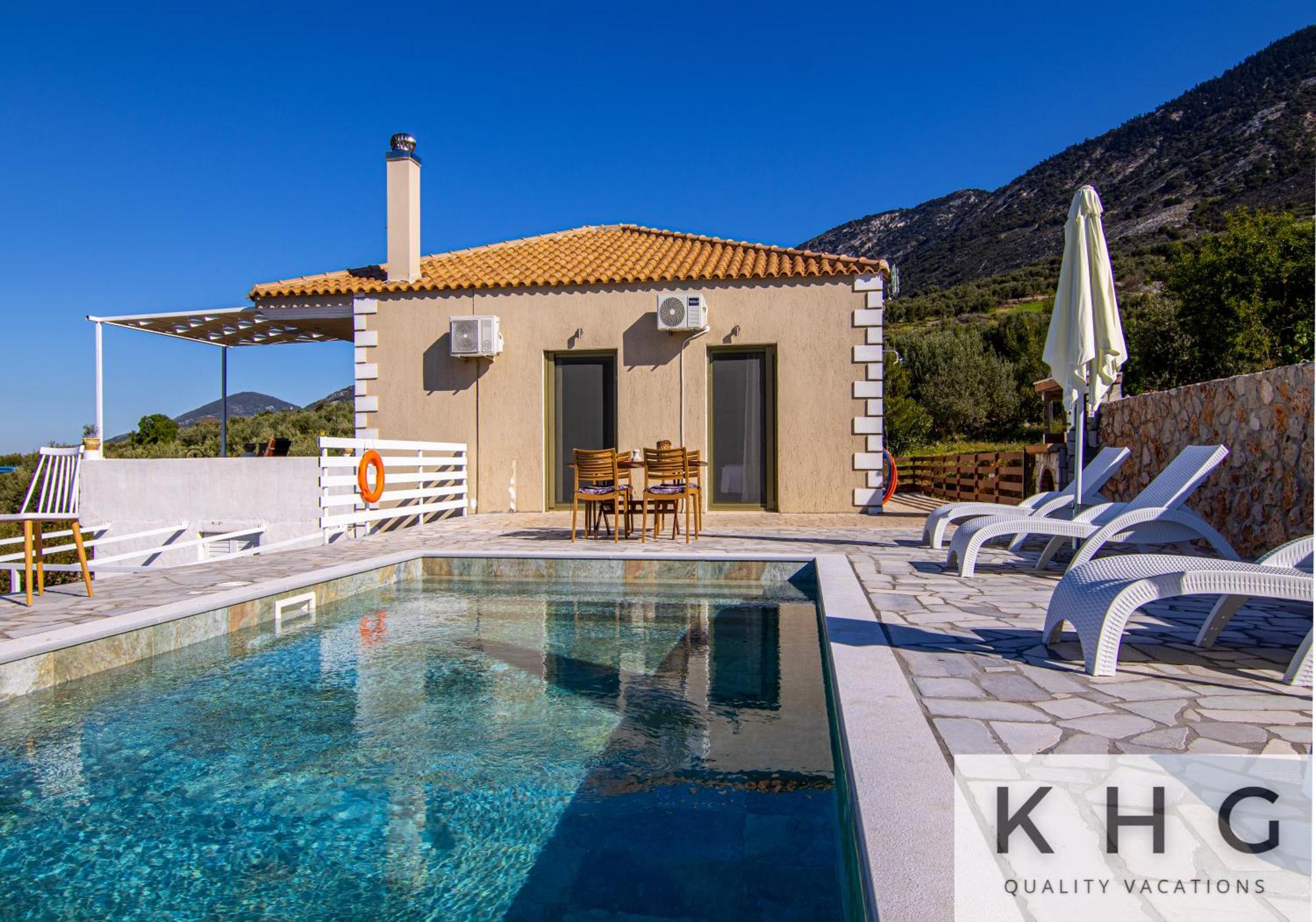 Skoumas Villa Surrounded By Olive Trees! Vlachata 외부 사진