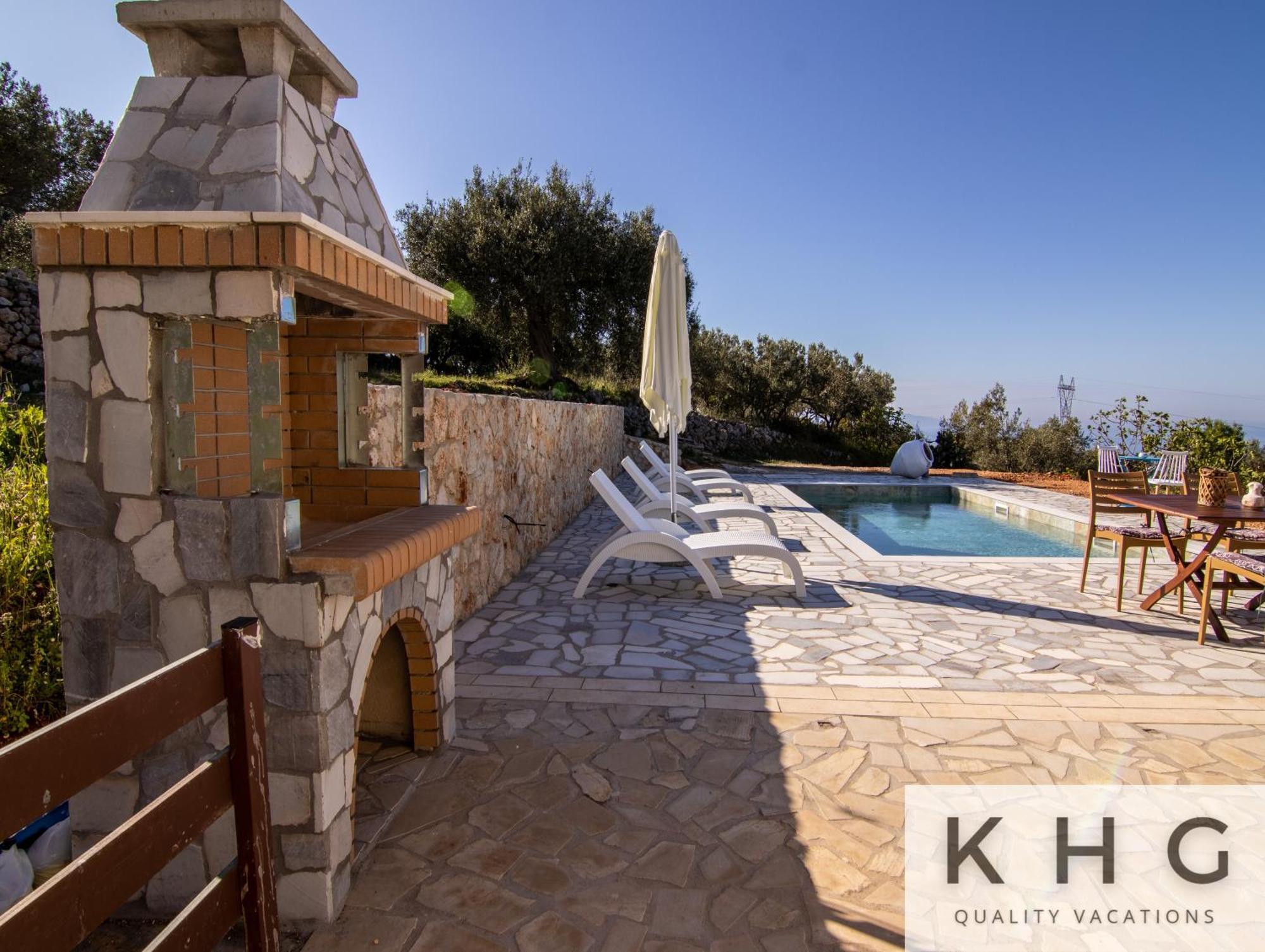 Skoumas Villa Surrounded By Olive Trees! Vlachata 외부 사진
