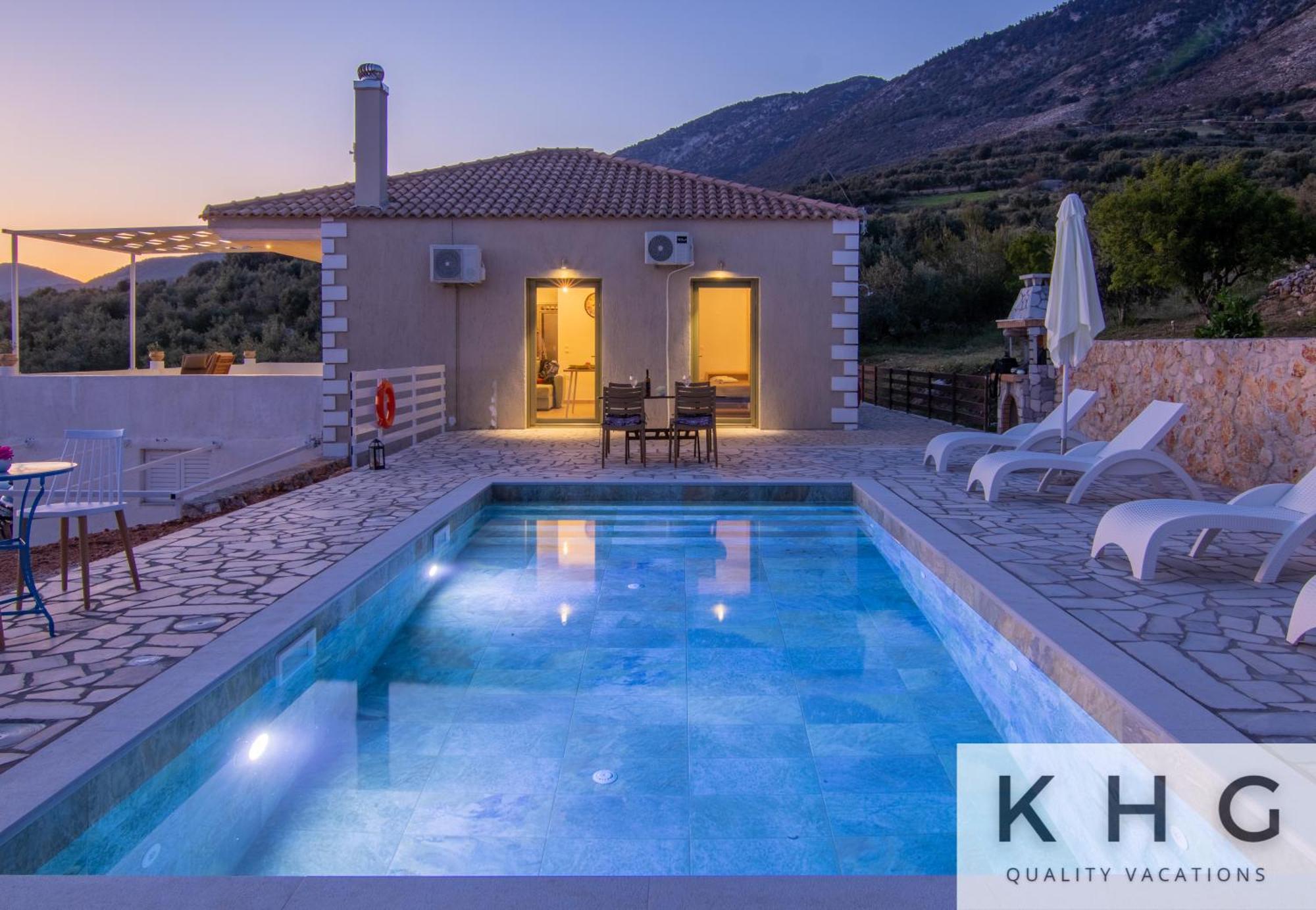 Skoumas Villa Surrounded By Olive Trees! Vlachata 외부 사진