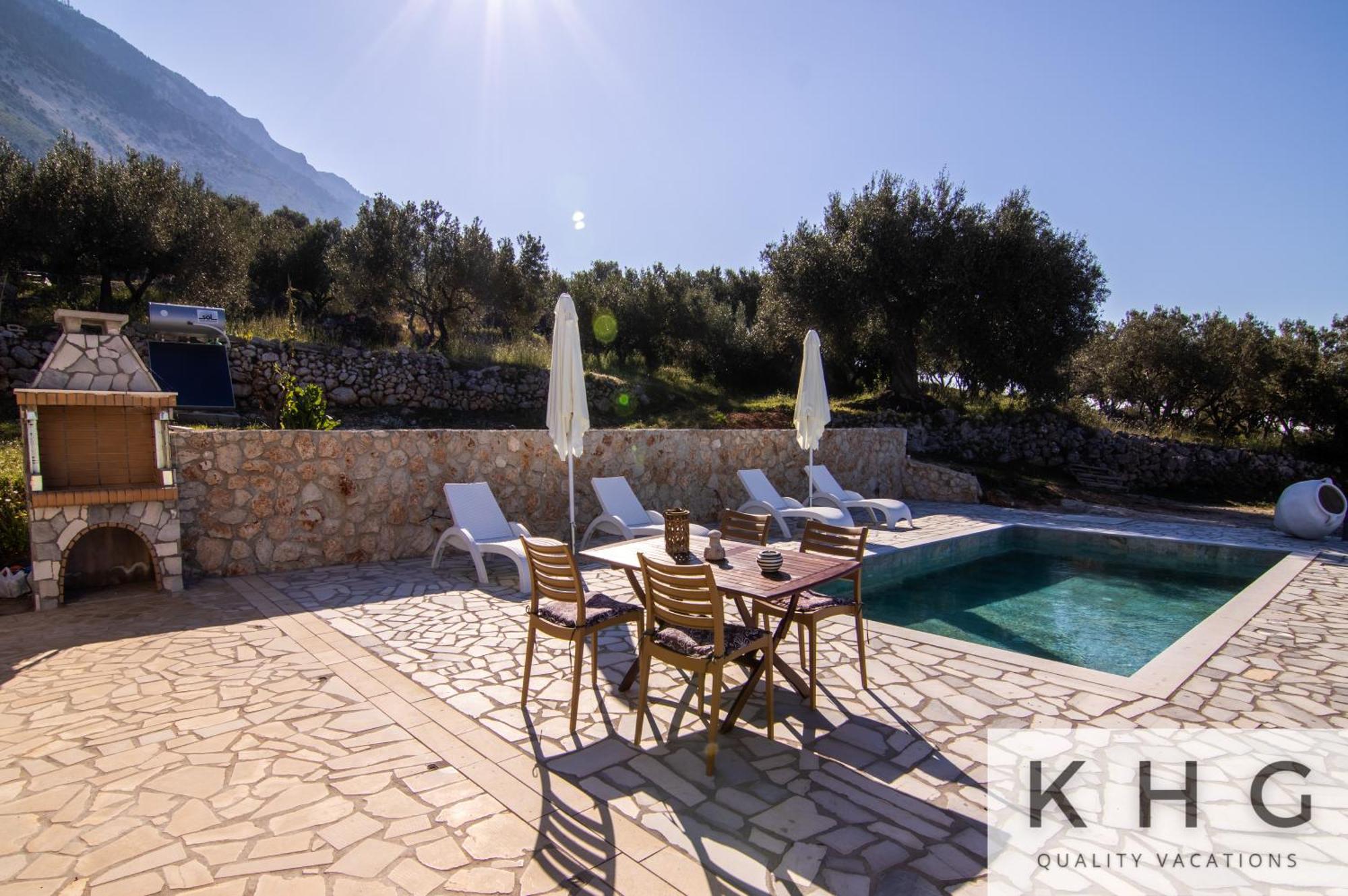 Skoumas Villa Surrounded By Olive Trees! Vlachata 외부 사진