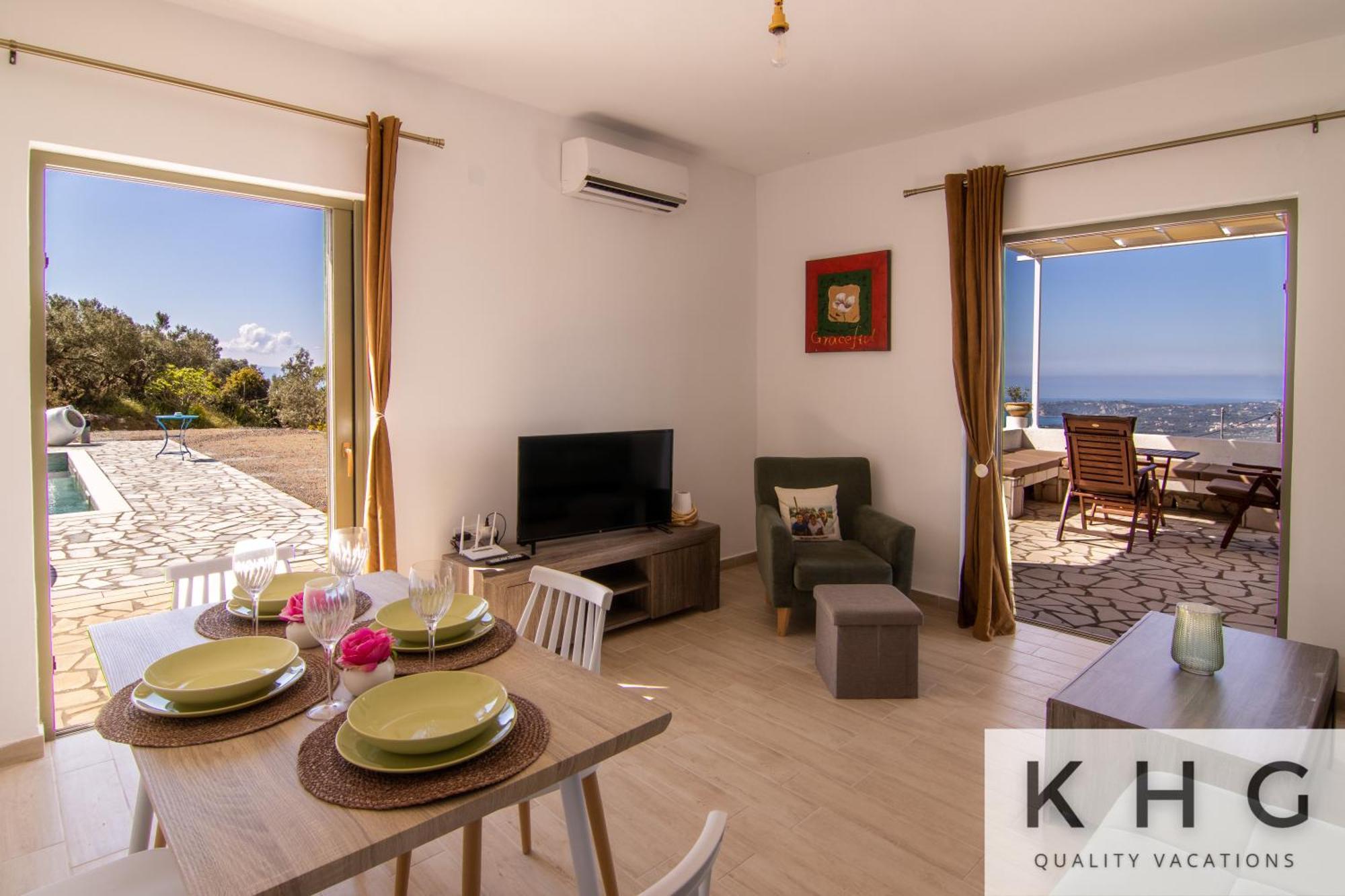 Skoumas Villa Surrounded By Olive Trees! Vlachata 외부 사진