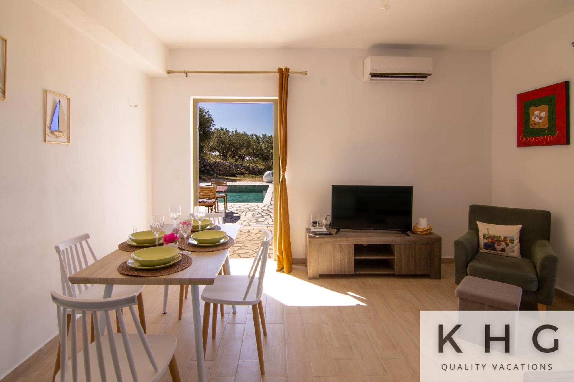 Skoumas Villa Surrounded By Olive Trees! Vlachata 외부 사진